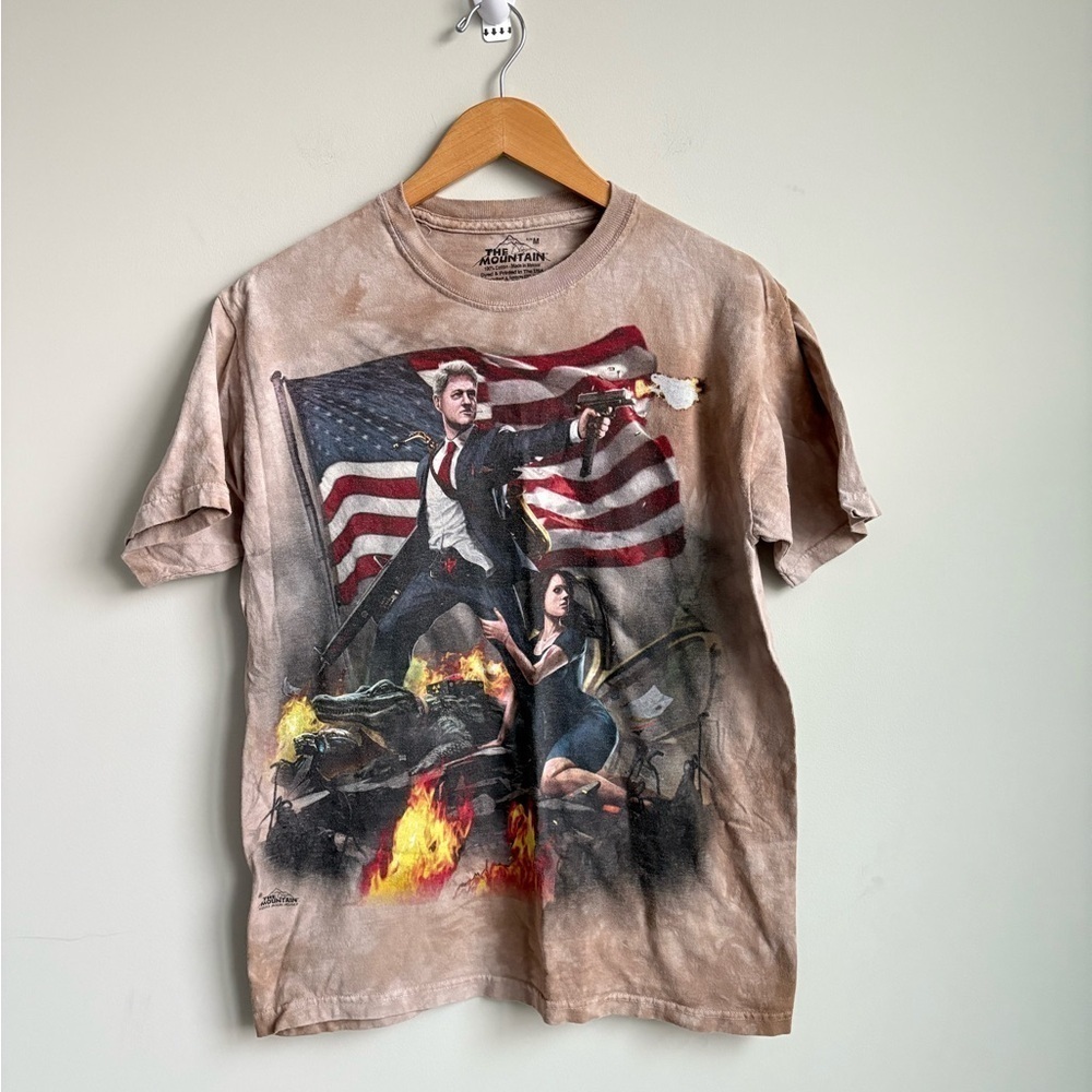 The Mountain Bill Clinton & Monica Lewinsky T Shirt MEDIUM